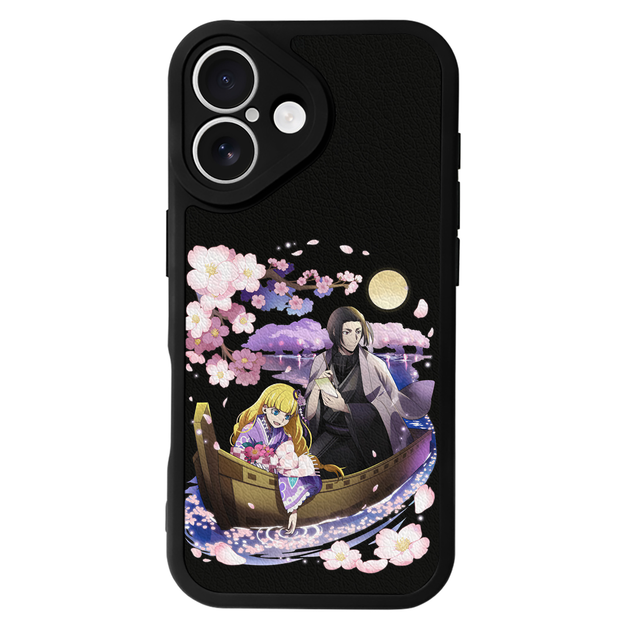 （画像用） 文豪ストレイドッグス Bungo Stray Dogs 【iPhone 16シリーズ対応】シリコンスマホケース（レザー調） 材質：シリコン